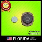 Black Home Button Rubber Holder Kit Replacement Apple iPod Touch 4 4th Gen Parts