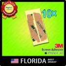 10x lot Apple iPhone 4 4S 4G Touch Screen Digitizer LCD Glass 3M Adhesive x10