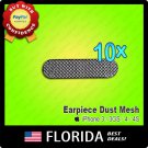 10 lot iPhone 3 3GS 4 4G 4S grill cover earpiece anti dust mesh genuine screen