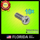 Lot 10 iPhone 3 3G 3GS Dock Connector Bottom Phillips Cross Screws Set x10 Apple