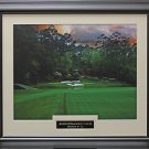Augusta National Hole #12 Golden Bell color photo Framed