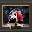 Signed LeBron James Collage Framed
