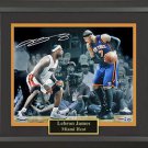 LeBron James Autographed Collage Framed