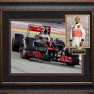Lewis Hamilton Signed Photo Framed
