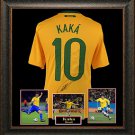 Kaka Autographed Jersey Framed