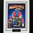 Madagascar 3 Mini Movie Poster Matted & Framed