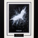 Batman Movie "Dark Knight Rises" Matted and Framed Poster