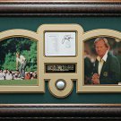 Jack Nicklaus Signed Augusta National Score Card Collage