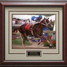 Smarty Jones Photo Framed