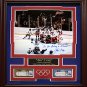 Miracle On Ice Jim Craig Signed Photo Framed