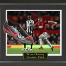 Wayne Rooney Signed Cleat Framed