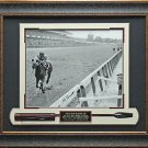 Secretariat Belmont Autographed Photo Framed