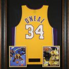 Shaquille O'Neal Autographed Jersey Framed