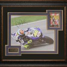 Valentino Rossi Signed 16x20 Photo Framed