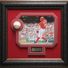 Bryce Harper Autographed Baseball Framed