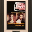 Fight Club 11x17 Movie Poster Framed