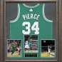 Paul Pierce Autographed Boston Celtic Framed Jersey