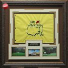 2013 Official Masters Hole Flag Framed