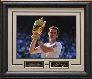 Andy Murray Wins Wimbledon Framed Photo