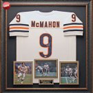 Jim McMahon Autographed Jersey Framed