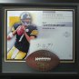Ben Roethlisberger Signed Steelers Photo Football Breaking Thru Display LE of 7.