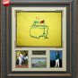 Bubba Watson Masters Champion Signed Flag Framed