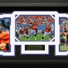Peyton Manning Signed Denver Broncos Collage Framed