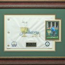 Adam Scott Signed 2013 Presidents Cup Flag Display