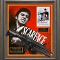 SCARFACE Cast Signed Movie Collage Display.