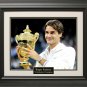Roger Federer Wimbledon 16x20 Photo Framed