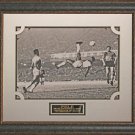 Pele Bicycle Kick Photo Framed