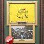 Adam Scott Autographed Masters Flag Framed Display