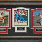 Steve Carlton, Pete Rose & Mike Schmidt Signed Photo Framed
