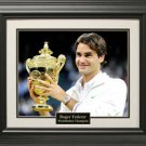 Roger Federer Wimbledon 11x14 Photo Framed