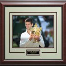 Novak Djokovic Wins 2014 Wimbledon Photo Display.