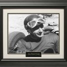 Juan Manuel Fangio Photo Matted and Framed