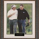 Fred Couples & Phil Mickelson Masters 11x14 Photo Framed.