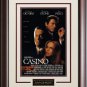 Casino 11x17 Movie Poster Display.
