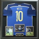 Lionel Messi Signed 2014 FIFA World Cup Argentina Jersey
