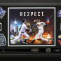 Derek Jeter Signed Game Model Bat and Final Season Retirement Logo Display.