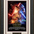 Star Wars The Force Awakens Mini Movie Poster Display.