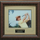 Sam Snead Finished Fluid Swing 16x20 Photo Display.