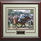 American Pharoah 2015 Triple Crown Winner Belmont Stakes 16x20 Photo Display.