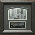 Nelson Mandela Photo With A Quote Framed