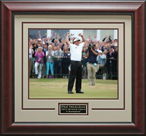 Phil Mickelson Wins British Open Champion 11x14 Photo Framed