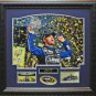 Jimmie Johnson Six time NASCAR Champion With Replica Signature Framed