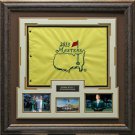 Adam Scott 2013 Masters Champion Photo with Masters Flag Framed
