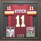 Mark Rypien Autographed Jersey Framed