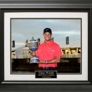 Tiger Woods Wins WGC-Cadillac Championship 11x14 Photo Framed