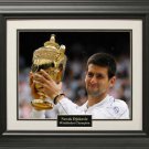 Wimbledon Champion Novak Djokovic 16x20 Photo Framed